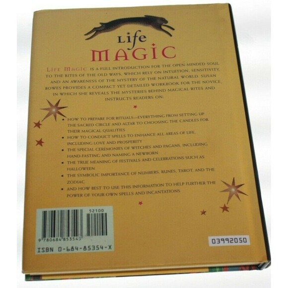 Life Magic: Power Of Postive Witchcraft By Susan Bowes - Hardcover VGUC - Picture 3 of 3